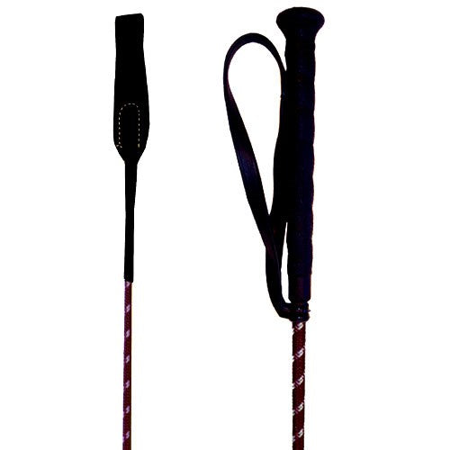 Colorful Striped Riding Crop with Loop 29"