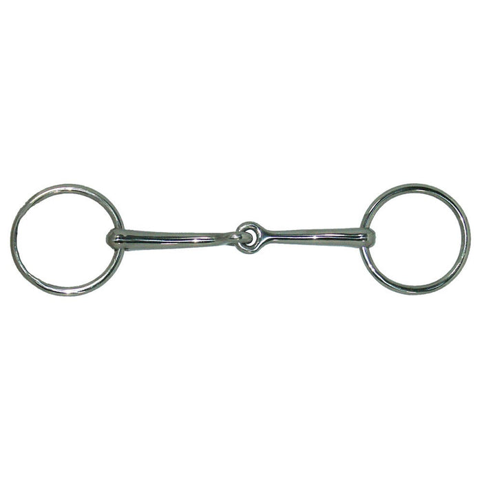 Weymouth Loose Ring Stainless Steel Bradoon Bit