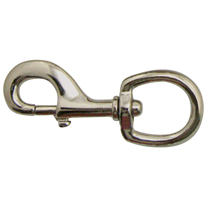 #225 Zinc Swivel Eye Bolt Snap 1-1/8"