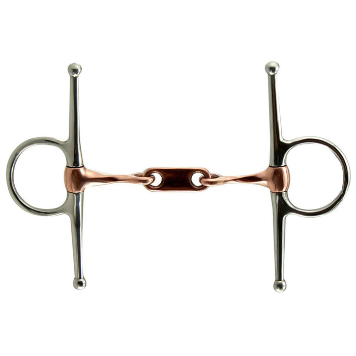 Double Twist Curved Wire Sweet Iron Curb Bit 5"