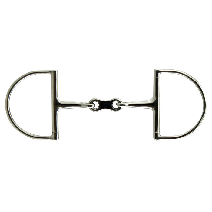 Coronet Large Dee Bit with French Link Mouth Bit