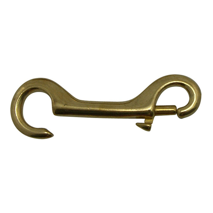 #240 Solid Brass Open End Snap 4-1/2"