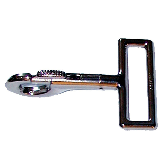#25 Chrome Brass Snap 2"