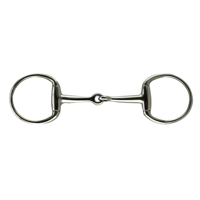Coronet Medium Weight Eggbutt Solid Mouth Round Ring Bit