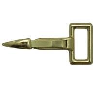 #200 Brass Plate Snap 1"