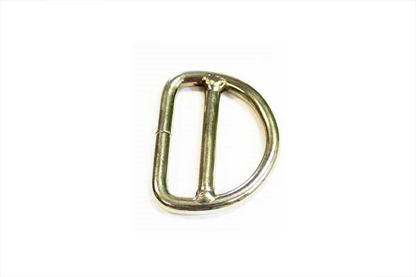 Nickle Plate Double Bar Welded Dee 2"