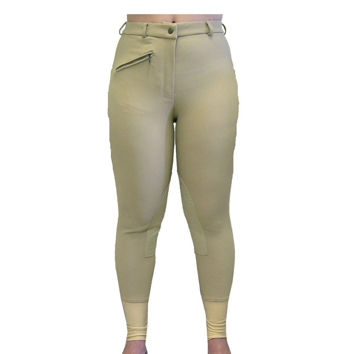 Equine Athletics Ladies Ribb Knee Patch Breech