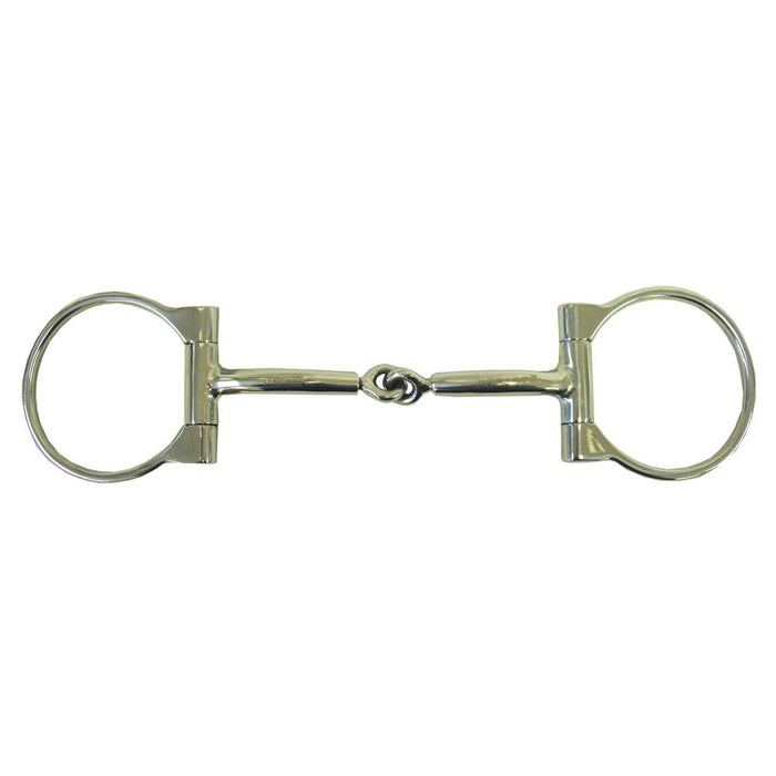 Robart Pinchless Offset Dee Ring Snaffle Bit