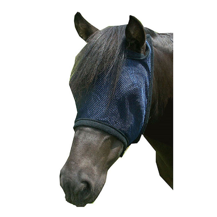 Mini Horse Fly Mask - Navy