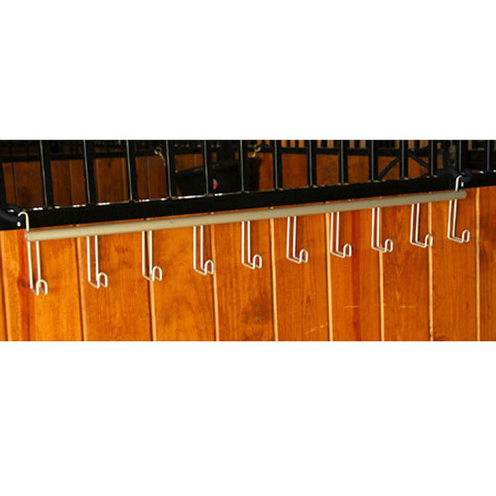 Portable 10-Hook Bridle Rack