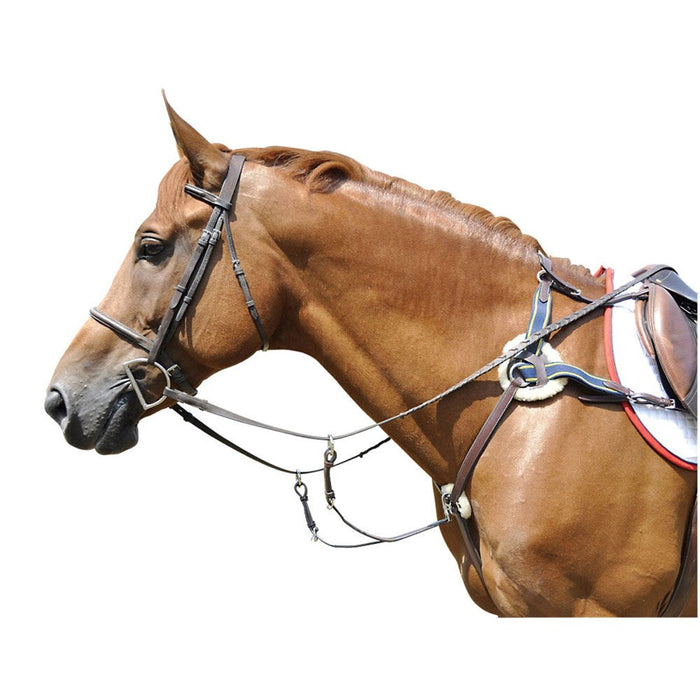 Exselle Elite 5 Point Breastplate with Running Martingale Attachment (Discontinued)
