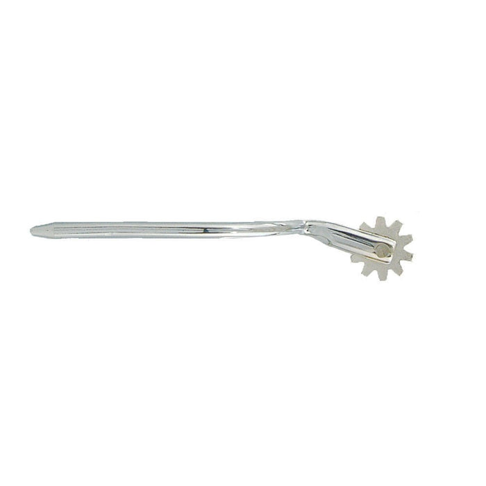 Quick On Malleable Iron Chrome Plate Spurs with 1-1/2" Shank