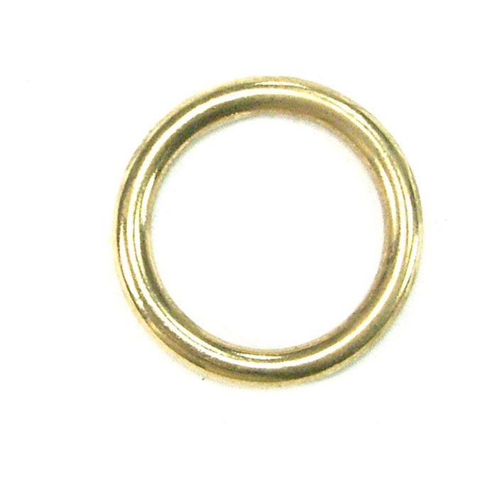 Solid Brass Ring 2" 8mm