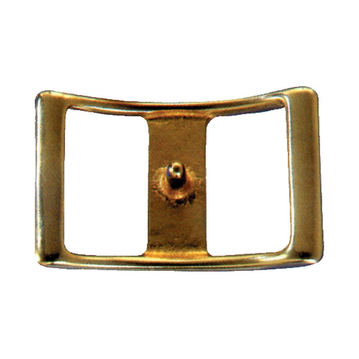 Solid Brass Conway Buckle 1-1/2"