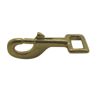 #25 Solid Brass Snap 1"