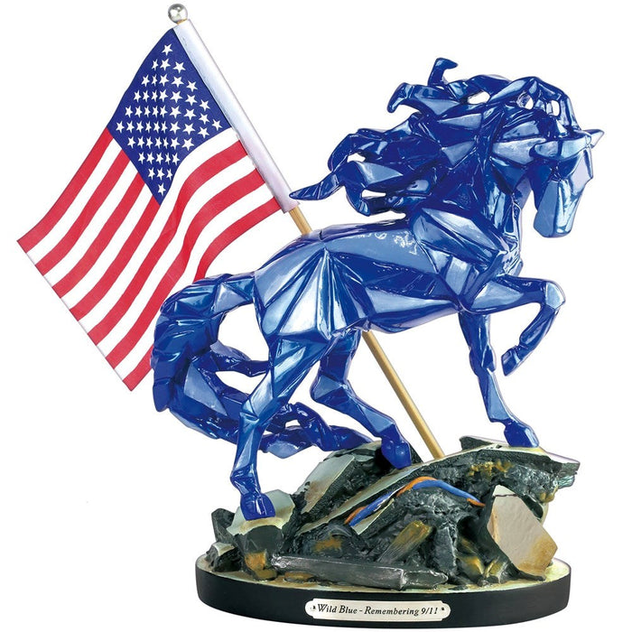 Painted Ponies Wild Blue Remembering 9/11 FOB