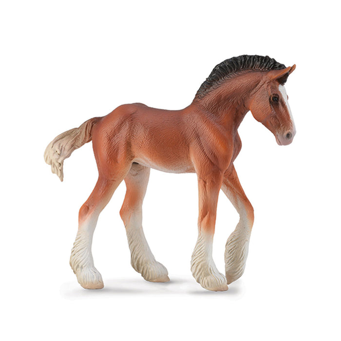 Breyer 2017 Corral Pals Bay Clydesdale Foal 88625