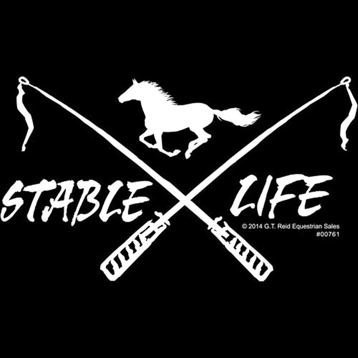 Stable Life with Horse Decal