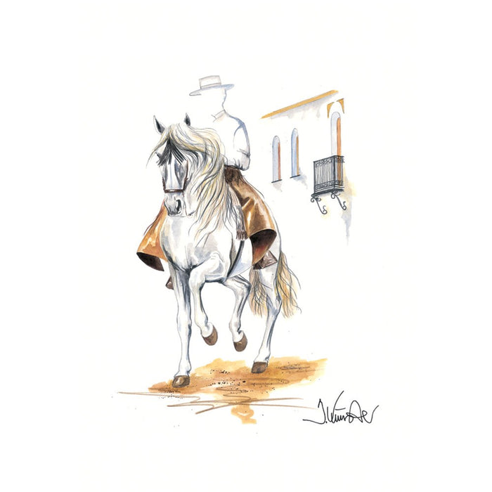 Cordoba Andalusian 2 Matted 7.75" X 11.75" Print