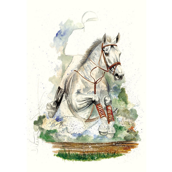 Sydney (Eventing) Horse 19.75" X 27.5" Print