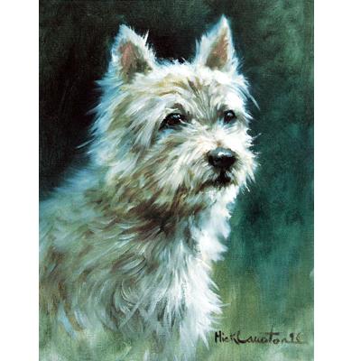 The Westie Print