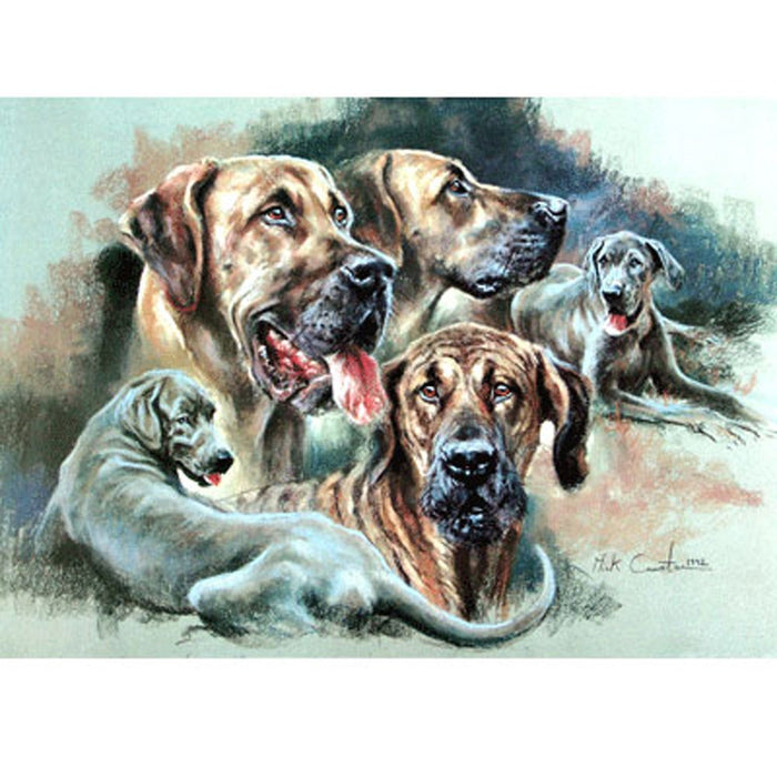 The Great Danes Print