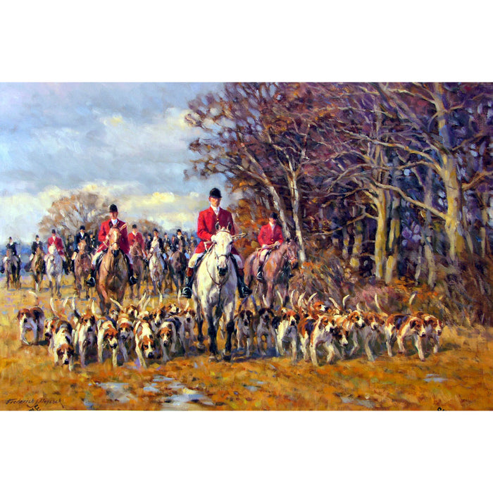 A Day To Remember Giclee (Fox Hunting) Print