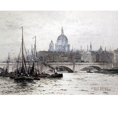 London Bridge Print