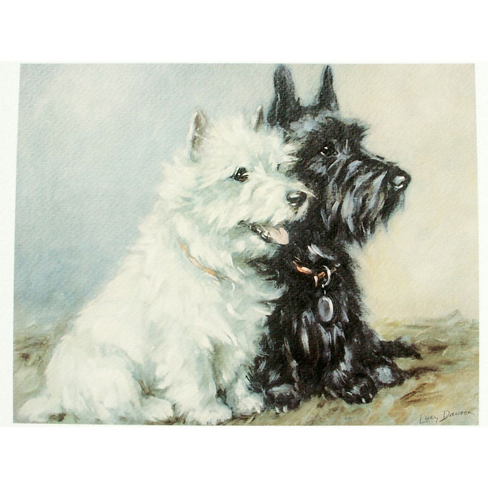 Scottish Terriers Print