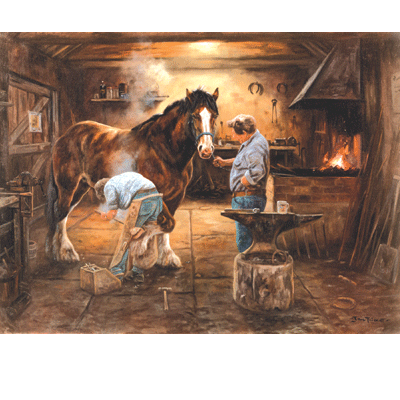 The Smithy (Giclee) Print